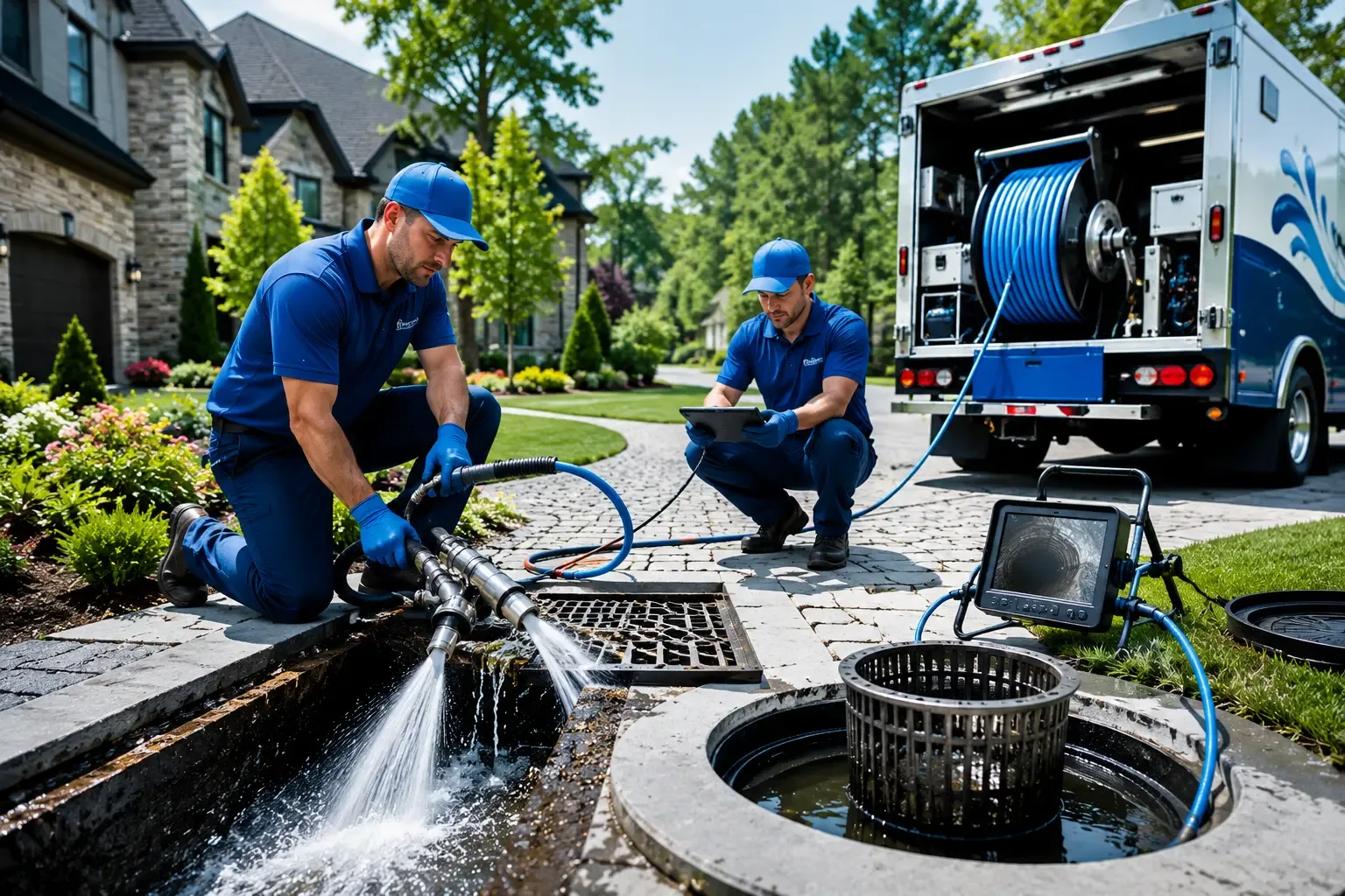 Local outdoor drain cleaning professionals in Walnut, IA