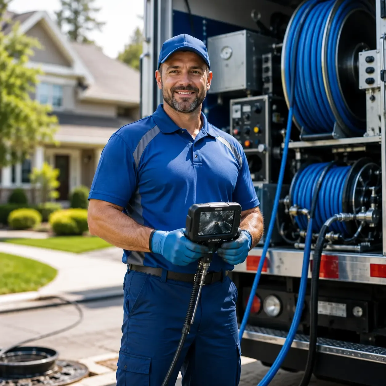 Local outdoor drain cleaning specialists in Walnut, IA